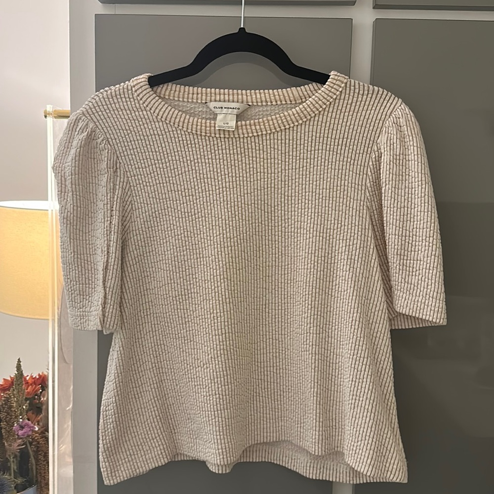 Club monaco Knit blouse
